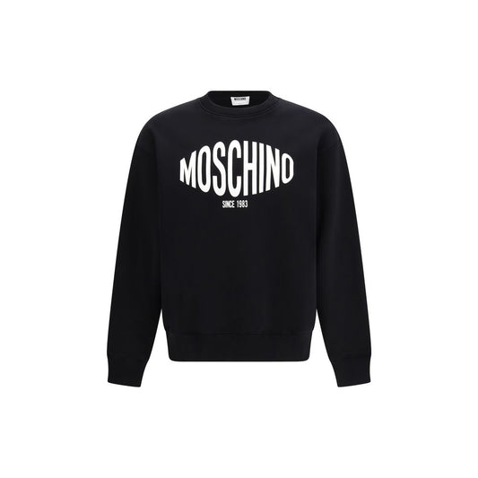 Moschino Black Cotton Sweatshirt
