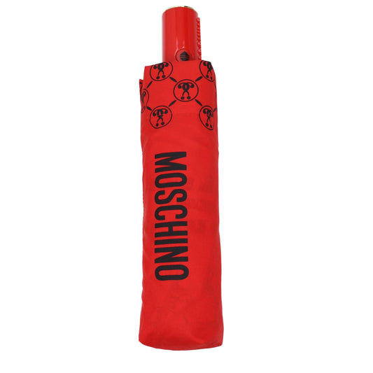 Moschino Red Polyester Umbrella