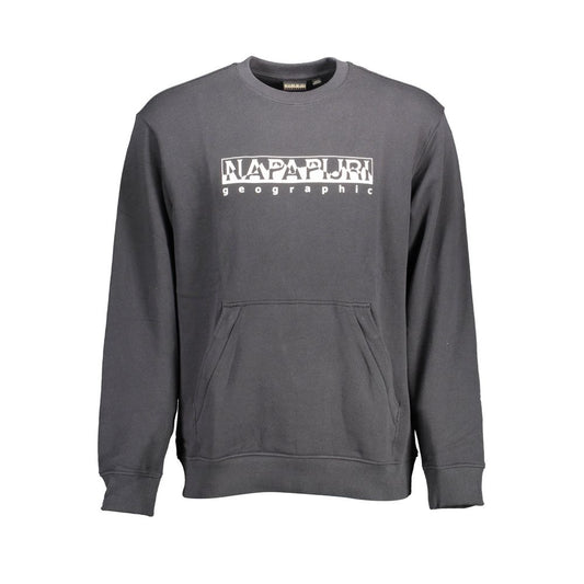 Napapijri Black Cotton Sweater