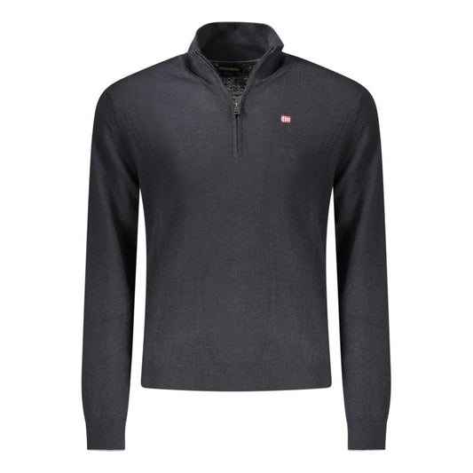 Napapijri Black Wool Sweater