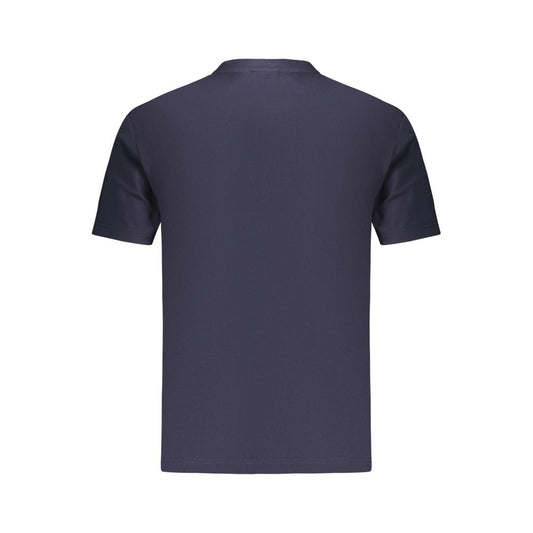 Napapijri Blue Cotton Men T-Shirt