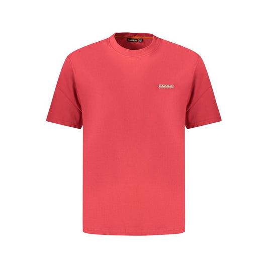 Napapijri Red Cotton T-Shirt