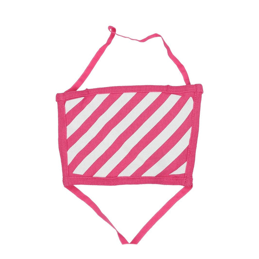 Off-White Pink Cotton Facemasks