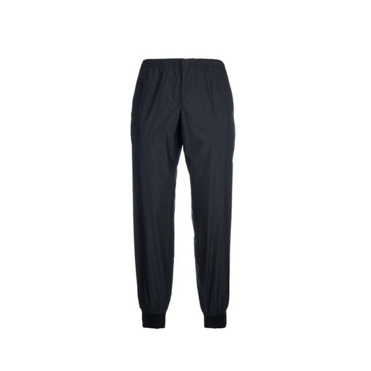 Prada Black Nylon Joggers Workout Pants