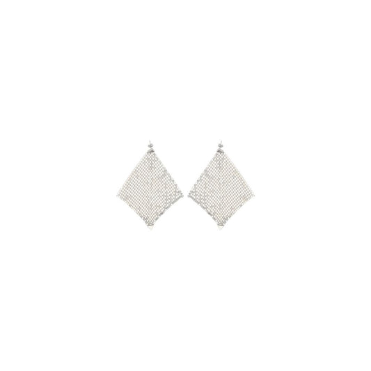 Rabanne Silver Brass Earrings