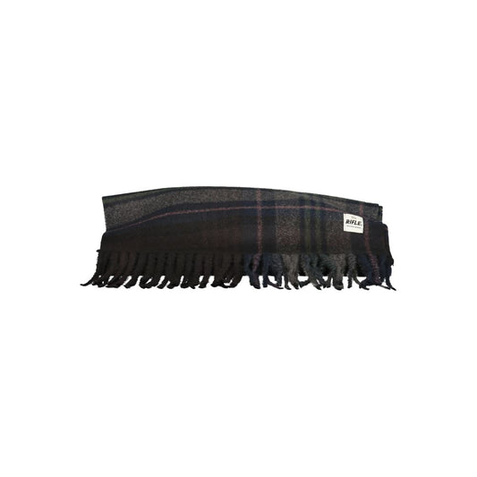 Rifle Black Polyester Men Scarf