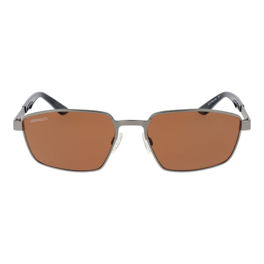Serengeti Gray Men Sunglasses