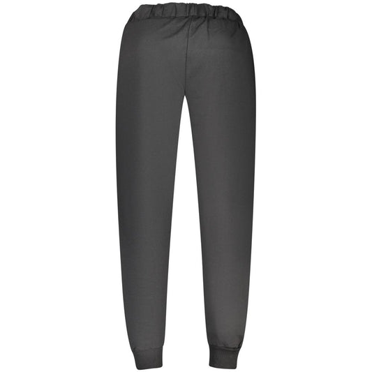 Superga Black Cotton Athletic Pants