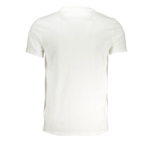 Timberland White Cotton Men T-Shirt