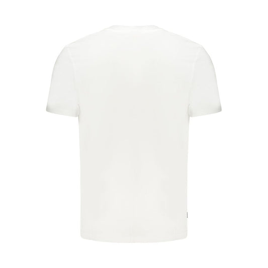 Timberland White Cotton Men T-Shirt