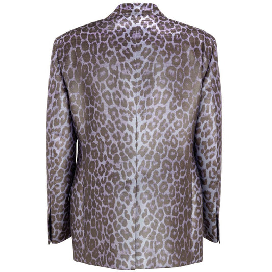 Tom Ford Purple Viscose Suit & Blazer