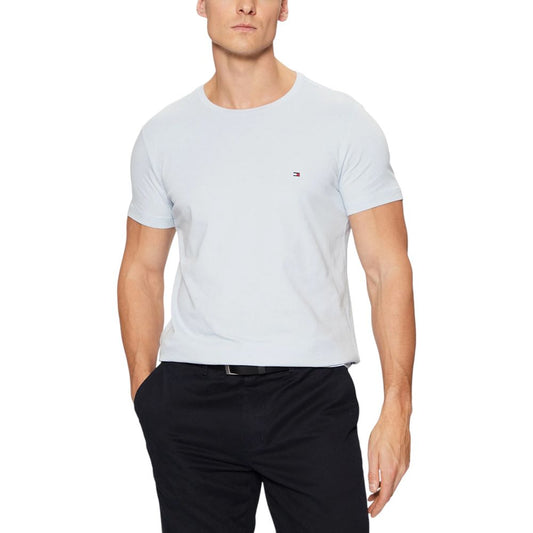 Tommy Hilfiger Blue Cotton T-Shirt