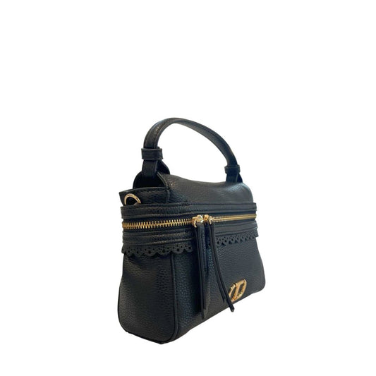 Twinset Black PU Women's Handbag