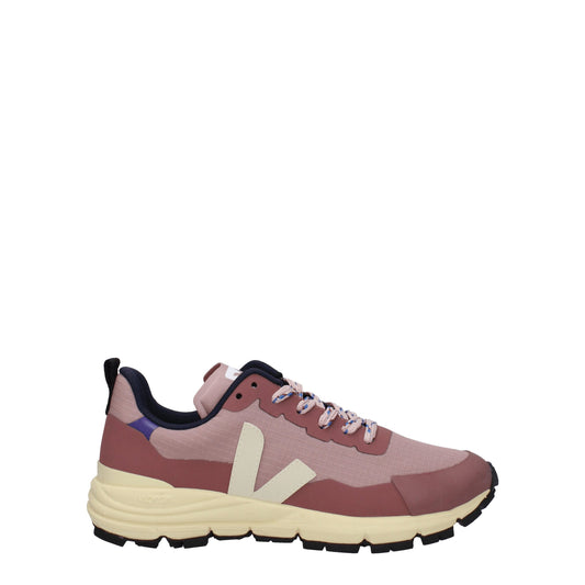 Veja Pink Fabric Sneakers