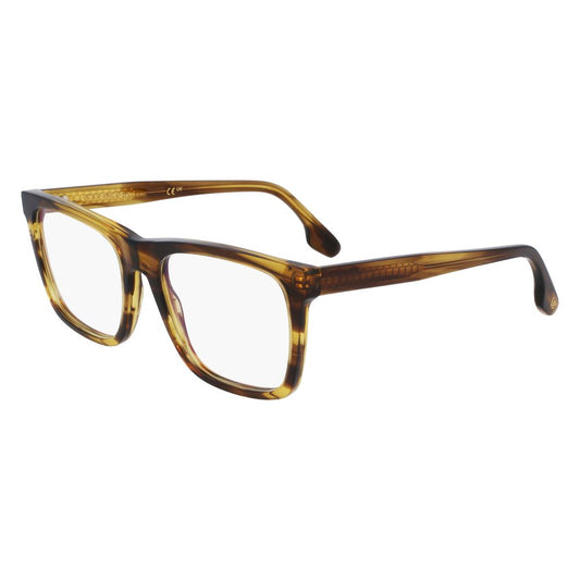 Victoria Beckham Brown Acetate Glasses Frames