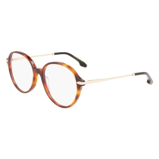 Victoria Beckham Brown Acetate Glasses Frames