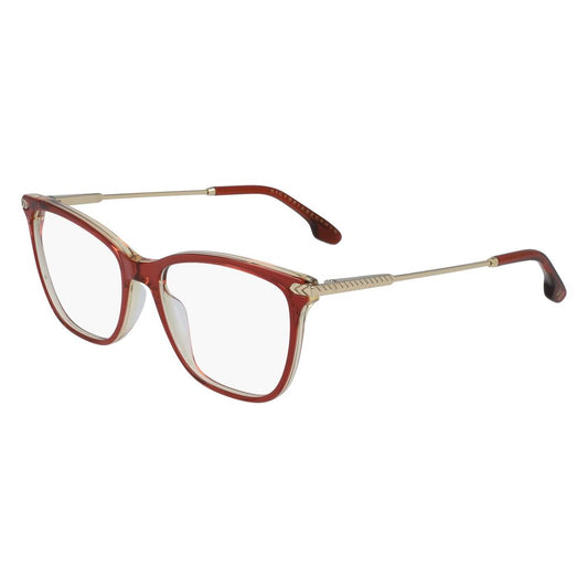 Victoria Beckham Gold Acetate Glasses Frames