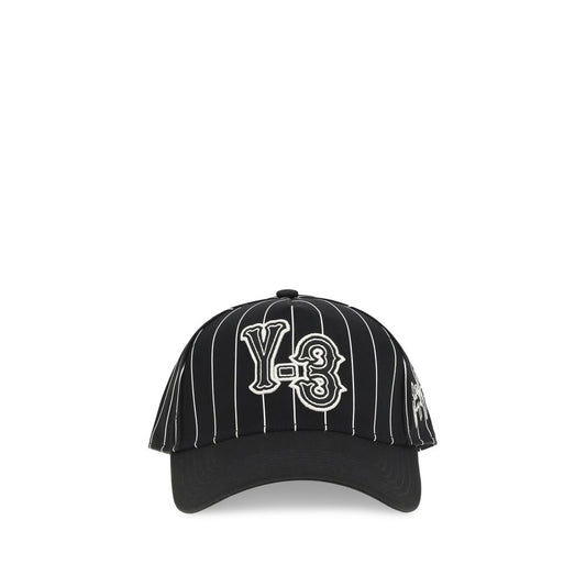 Y-3 Black Polyester Cap Baseball Hat