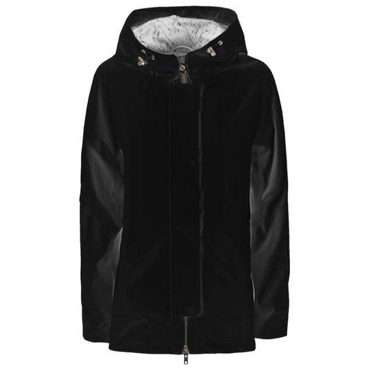 Yes Zee Black Polyester Rain Coat