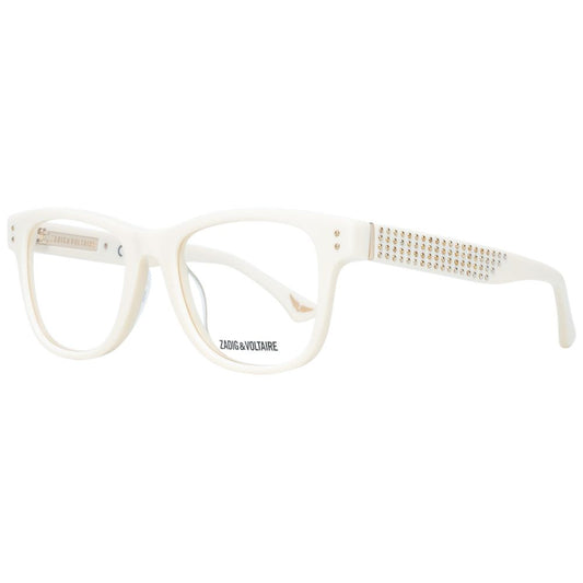 Zadig & Voltaire Cream Plastic Glasses Frames