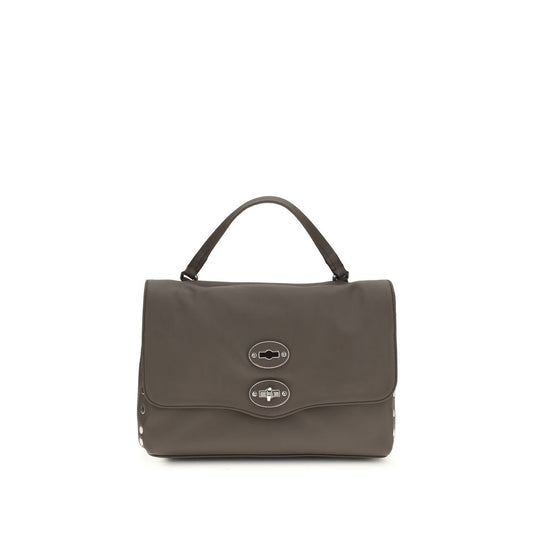 Zanellato Brown Calf Leather Bos Taurus Handbag