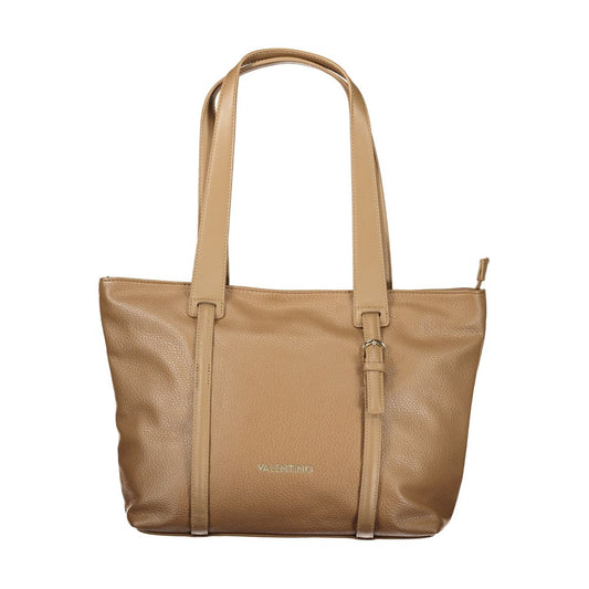 Mario Valentino Marrone Polyurethane Women Shoulder Bag