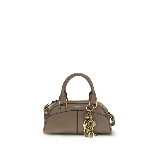 Chloé Gray Calf Leather Bos Taurus Shoulder Bag