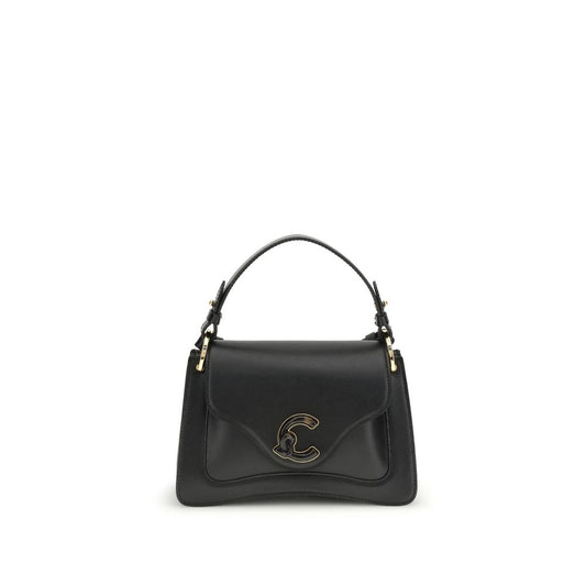 Coccinelle Black Calf Leather Bos Taurus Handbag