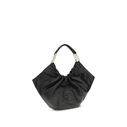 Coccinelle Black Calf Leather Bos Taurus Shoulder Bag