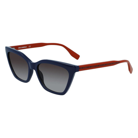 Karl Lagerfeld Blue Other Fibres Sunglasses