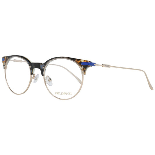 Emilio Pucci Gold Metal Glasses (Frames)
