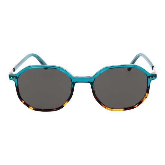 Replay Turquoise Plastic Sunglasses