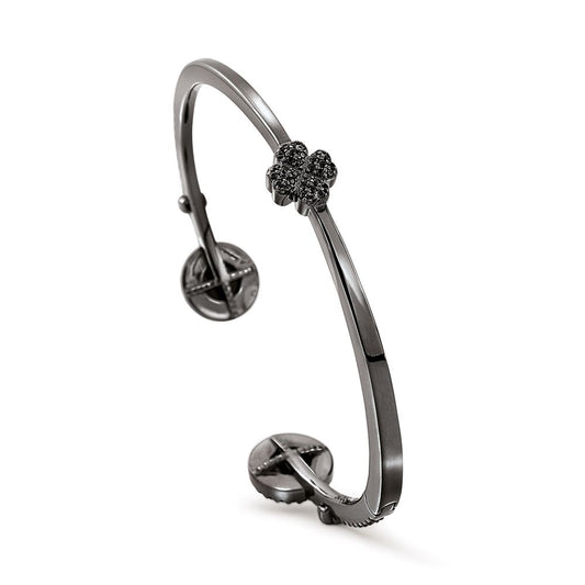 Folli Follie Black Silver Bracelet