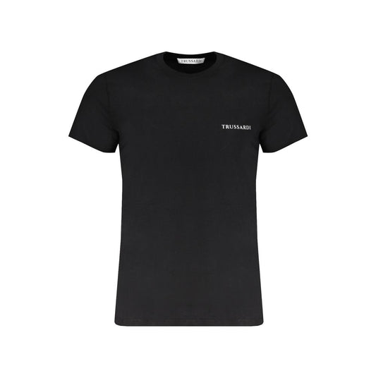Trussardi Black Cotton Men's T-Shirt