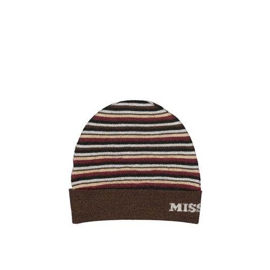 Missoni Brown Wool Beanie