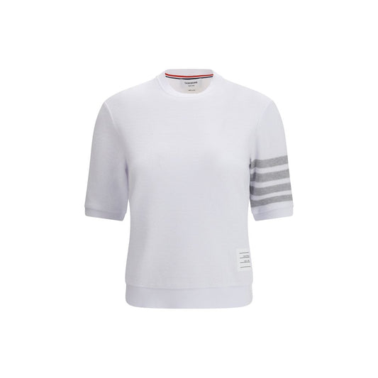 Thom Browne White Cotton Sportswear