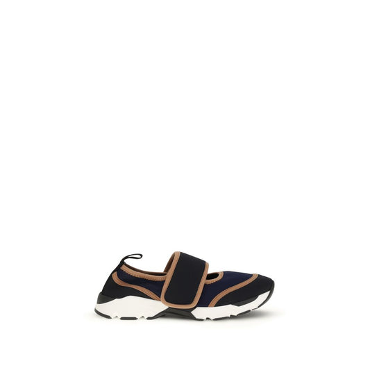 Marni Multicolor Polyamide Athletic Sneakers