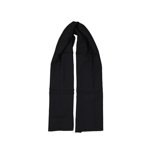 Givenchy Black Virgin Wool Scarf