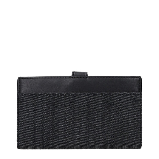 Michael Kors Black Fabric Wallet
