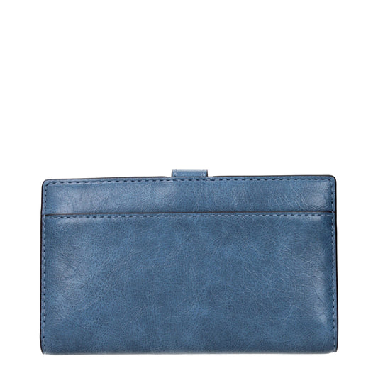 Michael Kors Light Blue Leather Wallet