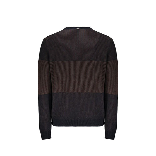 Herno Blue Wool Sweatshirt