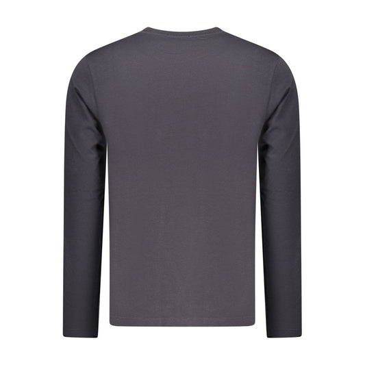 Coveri Moving Blu Cotton Men's T-Shirt