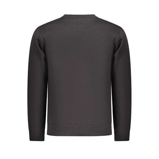 Coveri Moving Black Cotton Men's Sweatshirt
