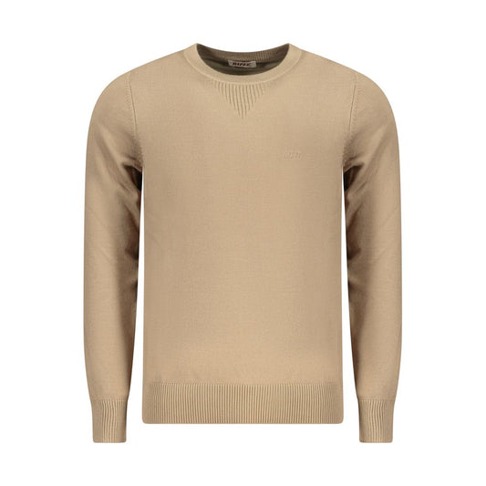 Rifle Beige Viscosa Mens Sweater