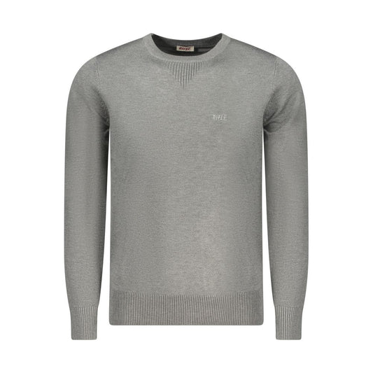 Rifle Grigio Viscosa Uomo Maglia