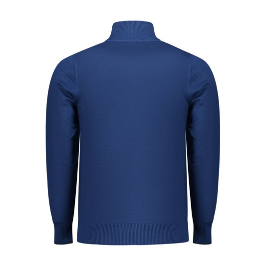 Coveri Moving Blue Viscose Men Sweater