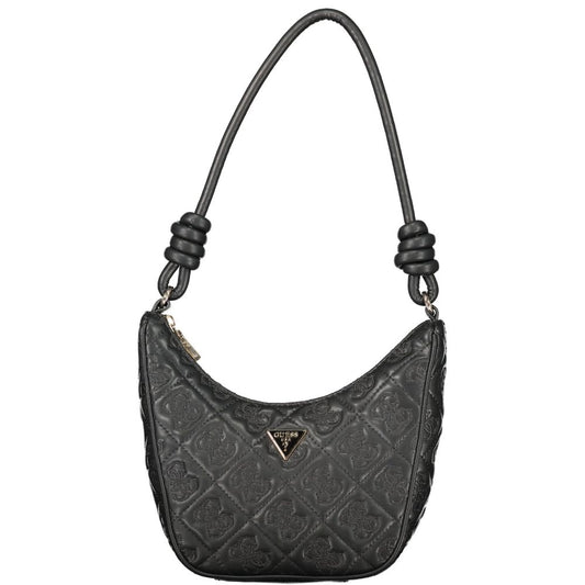 Guess Jeans Black Polyethylene Handbag