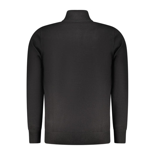 Coveri Moving Black Viscose Men's Sweater