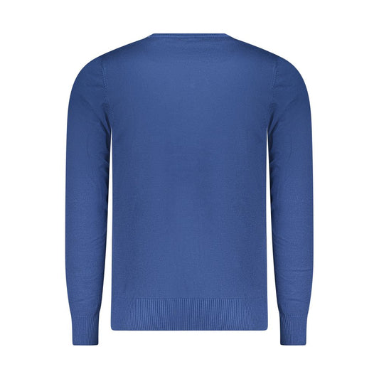 Coveri Moving Blue Viscose Men's Sweater