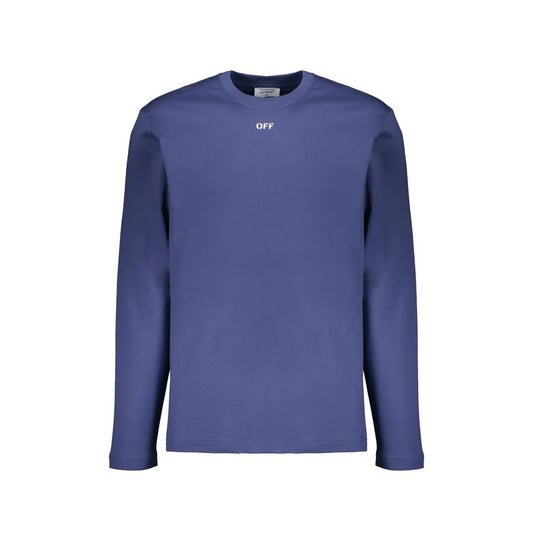 Off-White Blue Cotton Sportswear